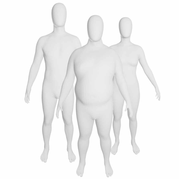 Thousands of real 3D bodies